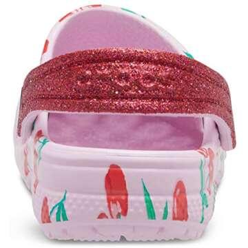 Crocs Kids' Classic Graphic Clog, Cherry Print, 12 Little Kid