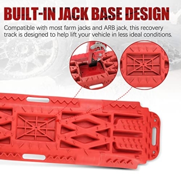 Bunker Offroad Traction Boards with Jack Lift Base