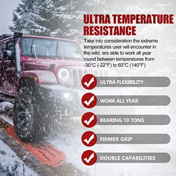 Bunker Offroad Traction Boards with Jack Lift Base