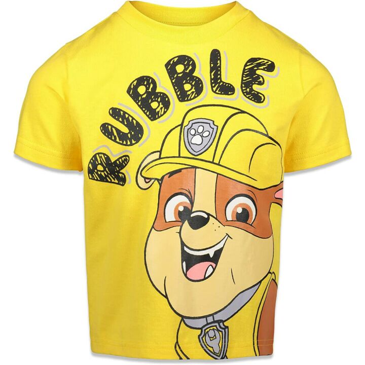 Paw Patrol T-Shirts 4 Pack for Toddlers to Kids