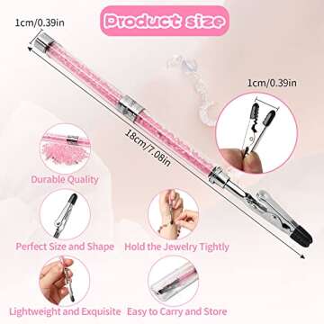 WIFORT Bracelet Helper Tool - Bracelet Helper to Put on Yourself, Quick Release Fastening Jewelry Cl...