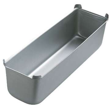 Wilton Aluminum 16 by 4 by 4-1/2-Inch Long Loaf Pan - Jumbo - Set of 2