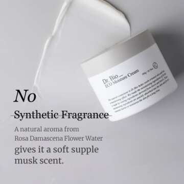 Dr. Bio Eco Moisture Cream 300g | Daily Moisturizer for Face and Body | Dry Skin Cream Face Hydrating Moisturizer for All Skin Types w/Shea Butter, Ceramide & Rose Water | Korean Skin Care Products