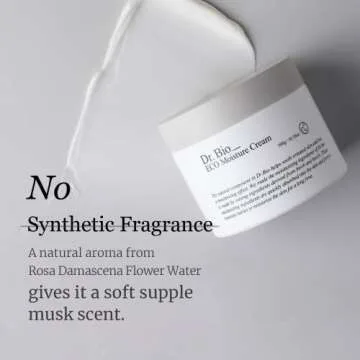 Dr. Bio Eco Moisture Cream 300g | Daily Moisturizer for Face and Body | Dry Skin Cream Face Hydrating Moisturizer for All Skin Types w/Shea Butter, Ceramide & Rose Water | Korean Skin Care Products