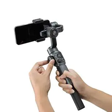 Zhiyun Smooth 5 Professional Gimbal Stabilizer for iPhone 15 Pro Max Plus 14 13 Mini 12 11 XS X XR 8 Android Smartphone Cell Phone 3-Axis Handheld Gimble w/Face Tracking Time-Lapse POV FiLMiC Pro