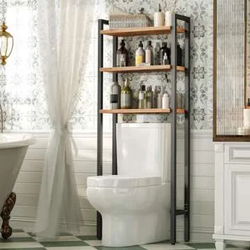 Versatile HOOBRO Over-the-Toilet Storage Cabinet