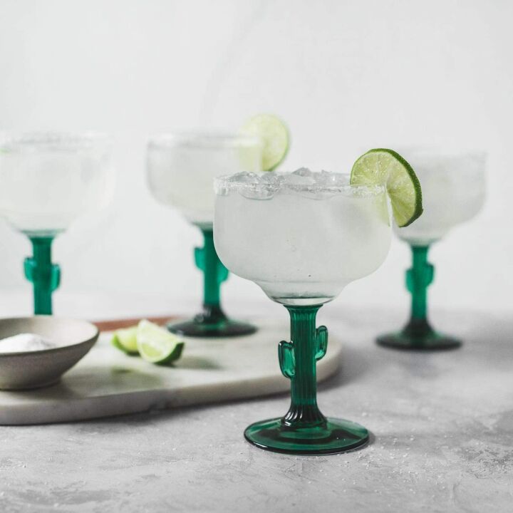 Libbey Cactus Margarita Glasses Set of 4 - 16oz Fun
