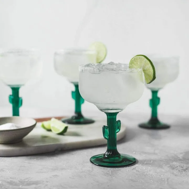 Libbey Cactus Margarita Glasses Set of 4 - 16oz Fun