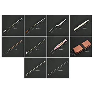 Hovico Ear Pick Set - 10 Durable Stainless Steel Tools