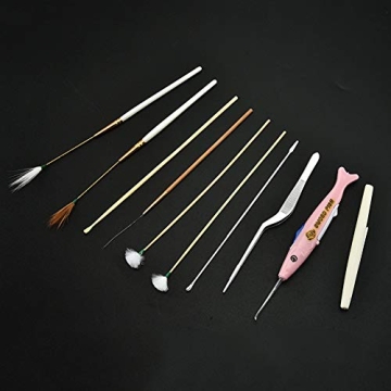 Hovico Ear Pick Set - 10 Durable Stainless Steel Tools