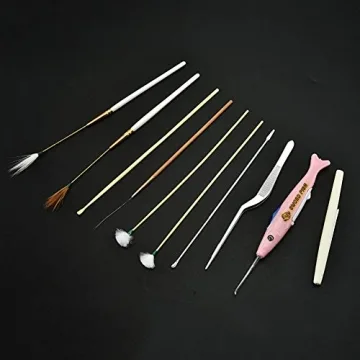 Hovico Ear Pick Set - 10 Durable Stainless Steel Tools