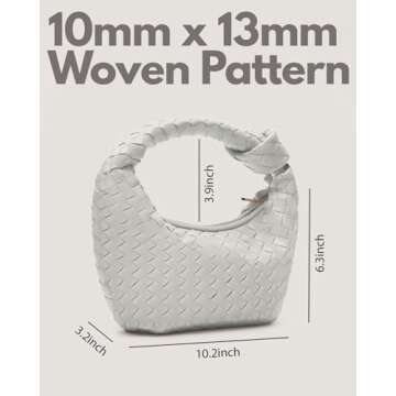 Woven Hobo Bag - Stylish Eco-Friendly Handbag for Women