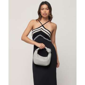 Woven Hobo Bag - Stylish Eco-Friendly Handbag for Women