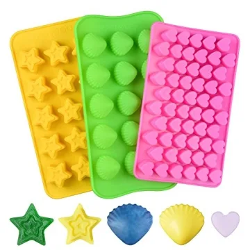Silicone Gummy Molds - Versatile Candy and Ice Tray