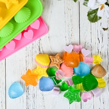 Silicone Gummy Molds - Versatile Candy and Ice Tray