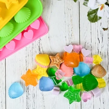 Silicone Gummy Molds - Versatile Candy and Ice Tray