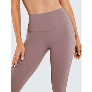 CRZ YOGA Butterluxe High Waisted Lounge Legging 25" - Workout Leggings for Women Buttery Soft Yoga Pants Mauve XX-Small
