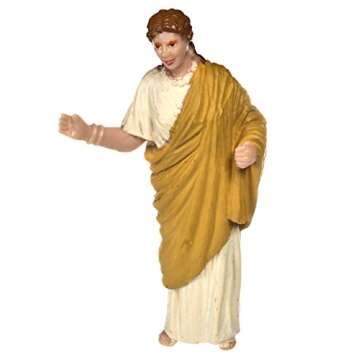 Safari Ltd. Ancient Rome Super Toob - Mini Figurines: Gladiator, Noblewoman, Centurion, Senator, Caesar, Emperor, Colosseum, Aqueduct, Pantheon & More - Educational Toy for Boys, Girls & Kids 3+