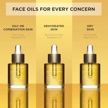 Clarins Blue Orchid Face Oil for Radiant Hydration