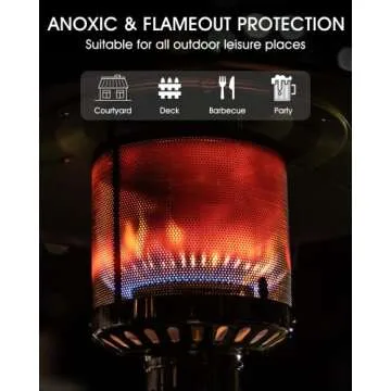 LEGACY HEATING 88" Outdoor Patio Heater - 47000 BTU