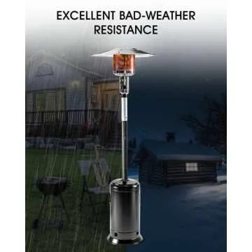 LEGACY HEATING 88" Outdoor Patio Heater - 47000 BTU