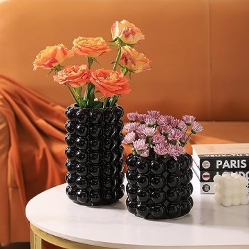 Beautiful YANWE1 Bubble Vases Set for Home Decor