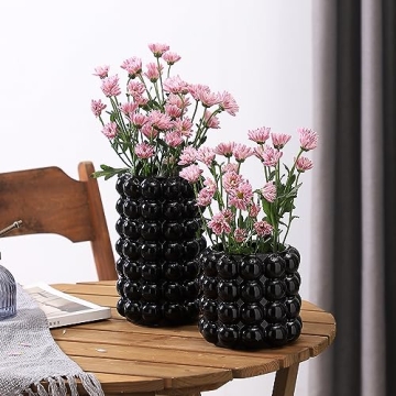 Beautiful YANWE1 Bubble Vases Set for Home Decor