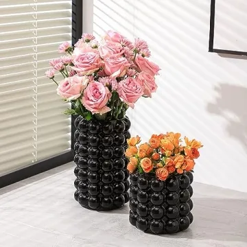 Beautiful YANWE1 Bubble Vases Set for Home Decor