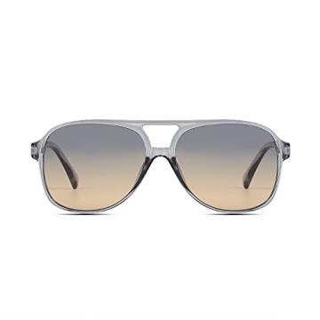 Freckles Mark Vintage Retro 70s Aviator Sunglasses for All