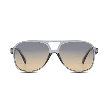 Freckles Mark Vintage Retro 70s Aviator Sunglasses for All