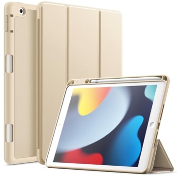 JETech iPad 10.2 Case with Pencil Holder and Auto-Wake