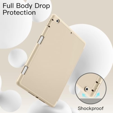 JETech iPad 10.2 Case with Pencil Holder and Auto-Wake