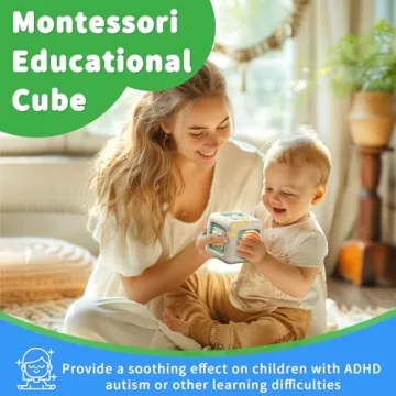 Busy Cube Toy for Toddlers - Sensory Development