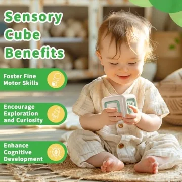 Busy Cube Toy for Toddlers - Sensory Development