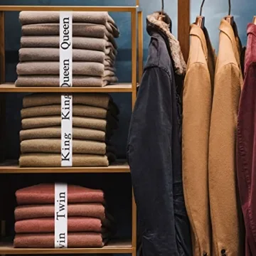 20-Piece Bed Sheet Organizer Bands for effective closet organization