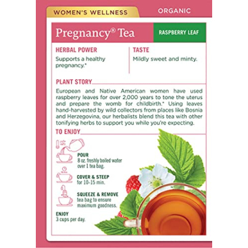 Organic Pregnancy Tea for Expecting Mothers | 16 Tea Bags