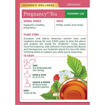 Organic Pregnancy Tea for Expecting Mothers | 16 Tea Bags