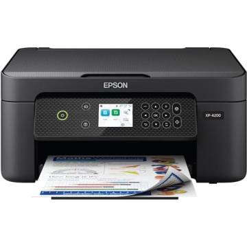 Epson Expression Home XP-4200 Wireless Color All-in-One Printer with Scan, Copy, Automatic 2-Sided P...