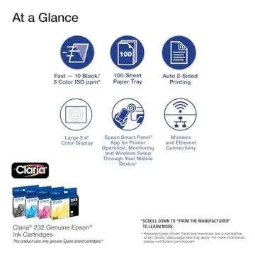 Epson XP-4200 Wireless All-in-One Printer for Home