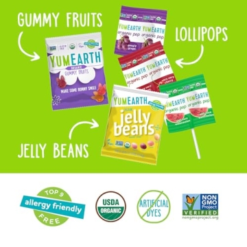 YumEarth Spring Candy Variety Box - Allergy Friendly & Vegan