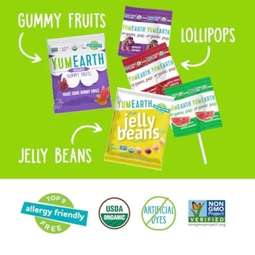 YumEarth Spring Candy Variety Box - Allergy Friendly & Vegan