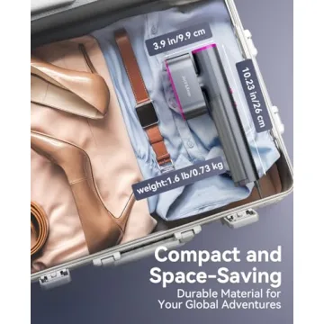 Dual Voltage Travel Steamer 15s Heat Up 2-in-1 Steamer Iron