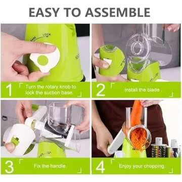 Vegetable Chopper Kitchen-Spiralizer Vegetable Slicer-Pro Food Chopper