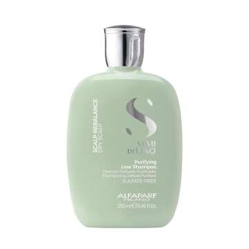 Alfaparf Milano Semi Di Lino Scalp Rebalance Shampoo for Dry Scalp - Sulfate Free Purifying Shampoo ...