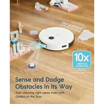 Yeedi Vac 2 Pro Robot Vacuum and Mop Combo - Smart Cleaning Solution