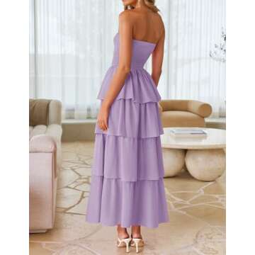 ZESICA Women's Summer Boho Maxi Dress for Stylish Days