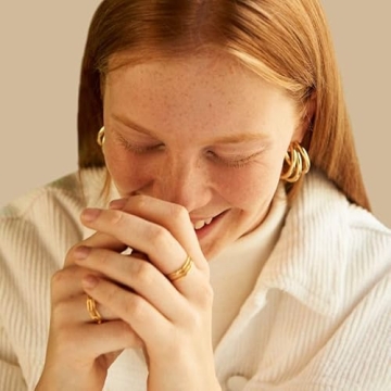 Shop 36 Pairs Gold Hoop Earrings Set for Women All Occasions