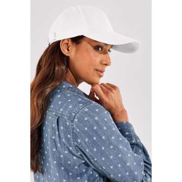 Coolibar UPF 50+ Zayne Cotton Ball Cap for All