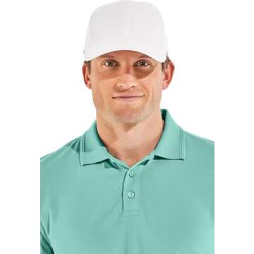 Coolibar UPF 50+ Zayne Cotton Ball Cap for All