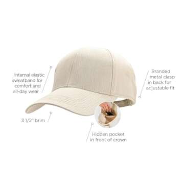 Coolibar UPF 50+ Zayne Cotton Ball Cap for All
